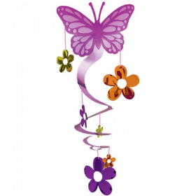Butterfly Spiral Decoration