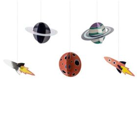 Space Hanging Decorations, pk5
