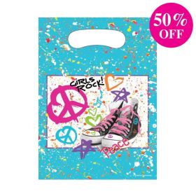8 Totally 80's Rock Girls Party Bags