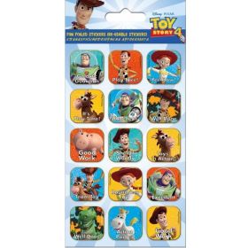 Toy Story 4 Captions Foiled Stickers