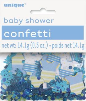 Blue Baby Shower Confetti
