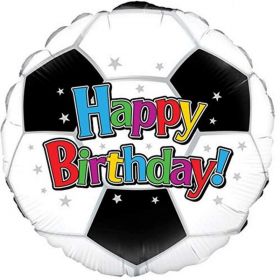 Football Birthday Foil Balloon 18"