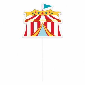 Circus Tent Cake Topper