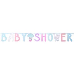 Baby Shower Letter Banner 2.3m