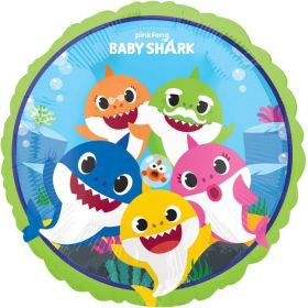 Baby Shark Foil Balloon 17"