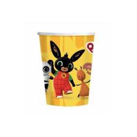 Bing Party Paper Cups 250ml, pk8