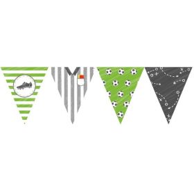 Football Party Pennant Banner 4m