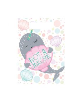 Narwhal Party Bags, pk8