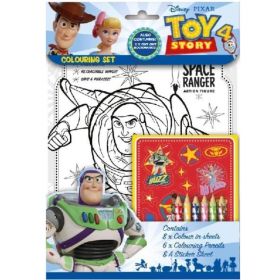 Toy Story 4 Colouring Set