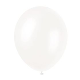 8 Iridescent Latex Balloons 12"