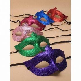 Brightly Glitter Masquerade Mask