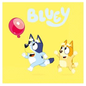 Bluey Party Napkins 33cm x 33cm, pk16