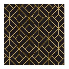 Roaring 20's Party Napkins 33cm x 33cm, pk16