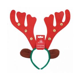 Reindeer Antlers with Bells