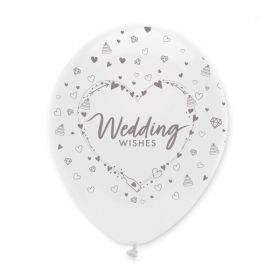 Wedding Wishes Latex Ballons