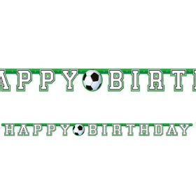 3D Soccer Party Jointed Banner 2.1m