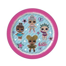 LOL Surprise Party Dessert Plates 17cm, pk8