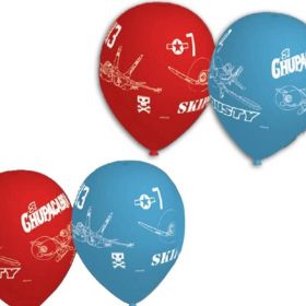 6 Disney Planes Party Latex Balloons 11"
