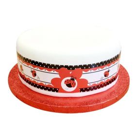 Ladybug Cake Frill