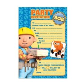 Bob the Builder Invitations, pk20