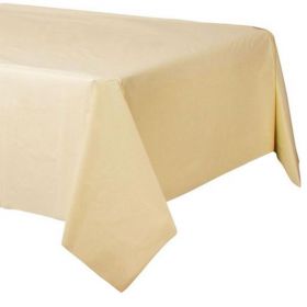 Ivory Square Paper Tablecovers 90cm, pk2