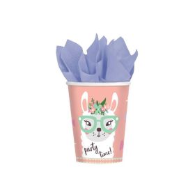 8 Llama Party Time Cups