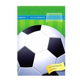 Football Plastic Party Bag