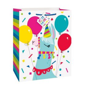 Llama Birthday Large Gift Bag