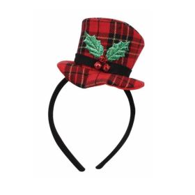 Tartan Hat Xmas Headband