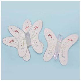 Card Fairy Wings with Ribbon