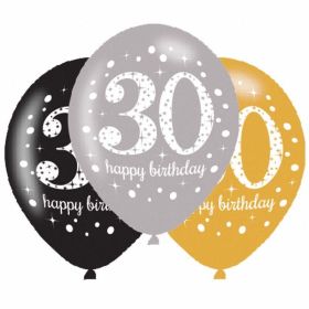 Age 30 Latex Balloon