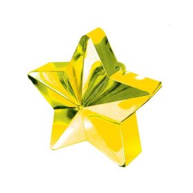 Gold Star Balloon Weight