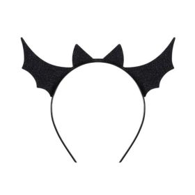 Halloween Black Bat Headband