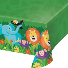 Jungle Safari Party Tablecover 1.37m x 2.59m