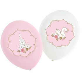 Princess for a Day Party Latex Balloons 11", pk6