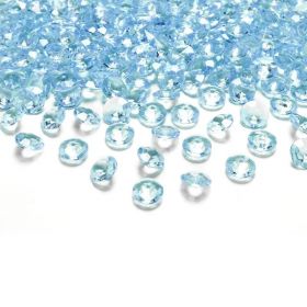 Blue Diamond Confetti 12mm,  pk100