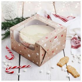 Christmas Cake Box