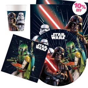 Star Wars Galaxy Party Tableware Pack for 8