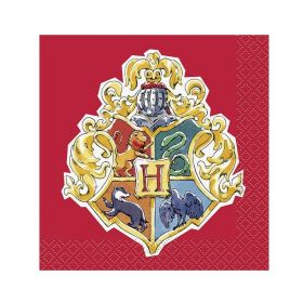 NEW Harry Potter Beverage Napkins 25cm x 25cm, pk16