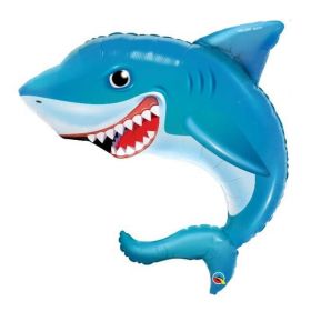 Smiling Shark Supershape Balloon