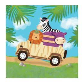 16 Safari Adventure Lunch Napkins