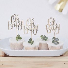 Oh Baby! - Cupcake Toppers - Oh Baby!, pk12