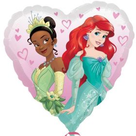 Disney Princess Heart Foil Balloon 17"