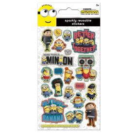 Minions: The Rise of Gru Re-Usable Foil Stickers
