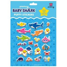 Baby Shark Puffy Stickers