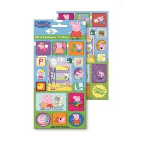 Peppa Pig 3D & Lenticular Stickers