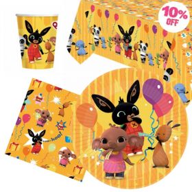 NEW Bing Party Tableware Pack for 8