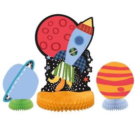 Outer Space Centrepiece Decorations, pk3