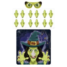 Stick the Nose on the Witch Halloween Game