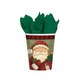 Cozy Santa Christmas Party Cups